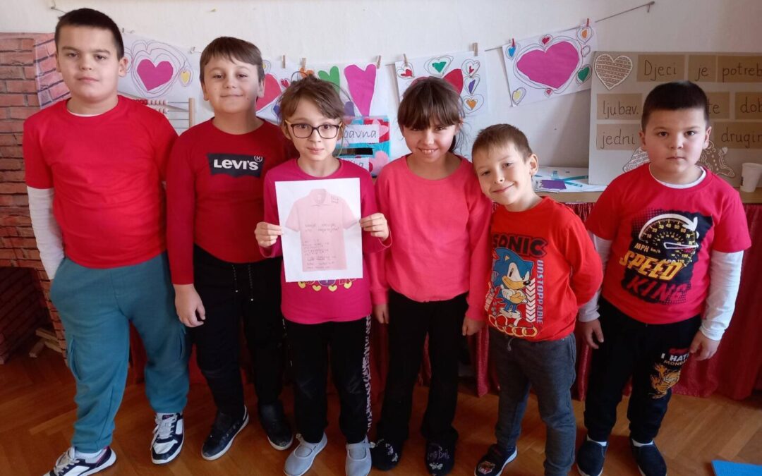 Dan ružičastih majica – dan protiv vršnjačkog zlostavljanja – Međunarodni projekt Anti-Bullying Day