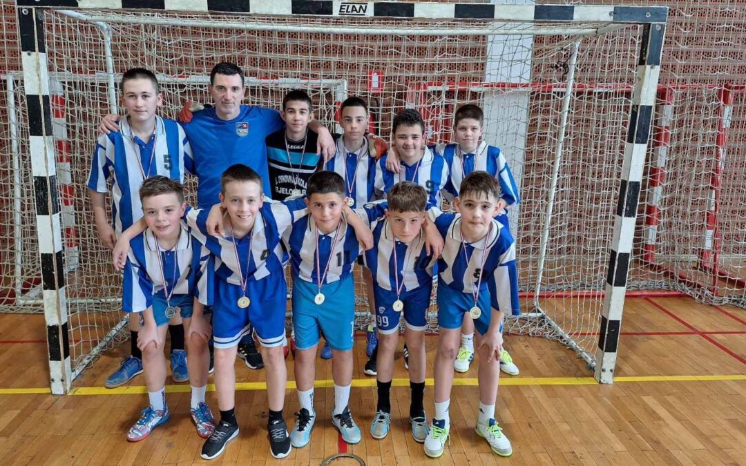 Prvo mjesto na međuopćinskom natjecanju u futsalu