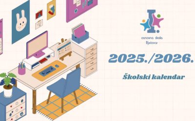 Školski kalendar za školsku godinu 2025./2026.