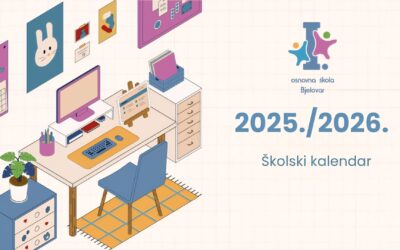 Školski kalendar za školsku godinu 2025./2026.