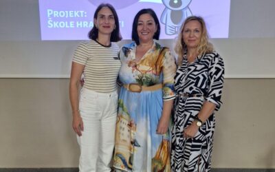 Predstavnice I. osnovne škole Bjelovar na dvodnevnom treningu u sklopu projekta Škole hrabrosti