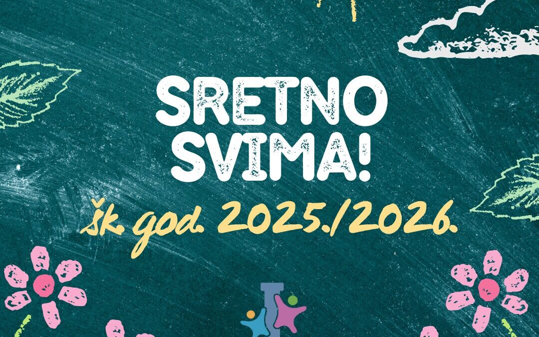 Sretno u novoj školskoj godini!