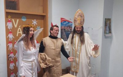 Mikuláš, anděl i čert