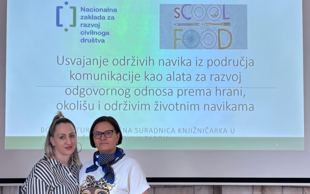 Izobrazba sCOOLFOOD-a u Zadru