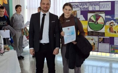 Uspjeh naših učenika na županijskom natjecanju iz biologije