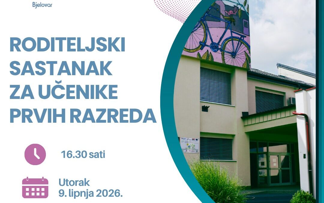 Upis djece u 1. razred i roditeljski sastanak