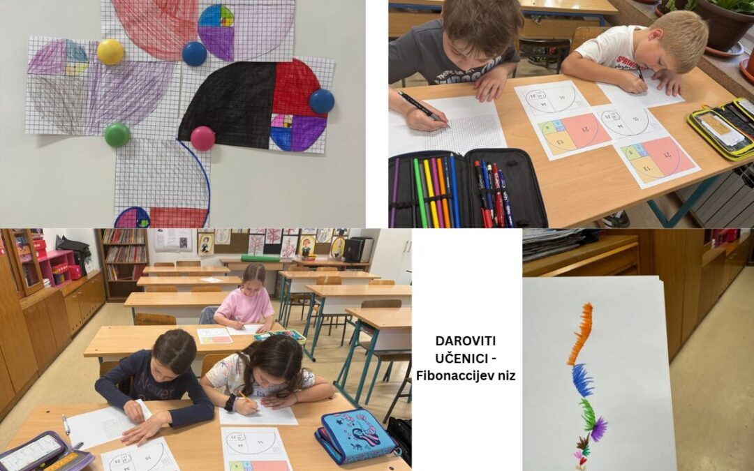 Daroviti učenici 3. razreda istraživali čaroliju Fibonaccijeva niza