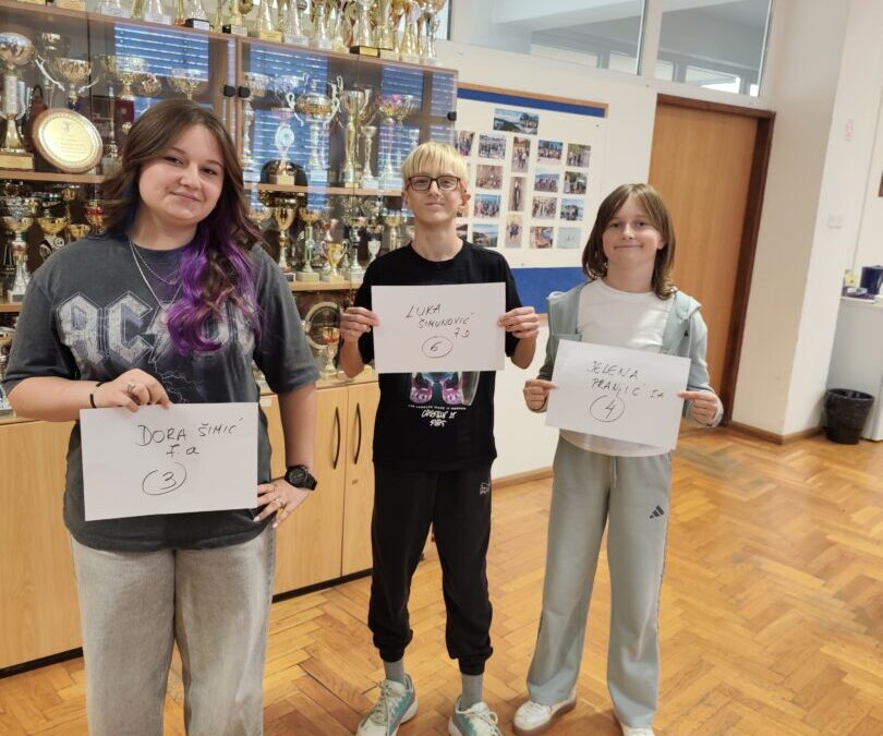 Konstituirajuća sjednica Vijeća učenika za 2026. 2027. godinu
